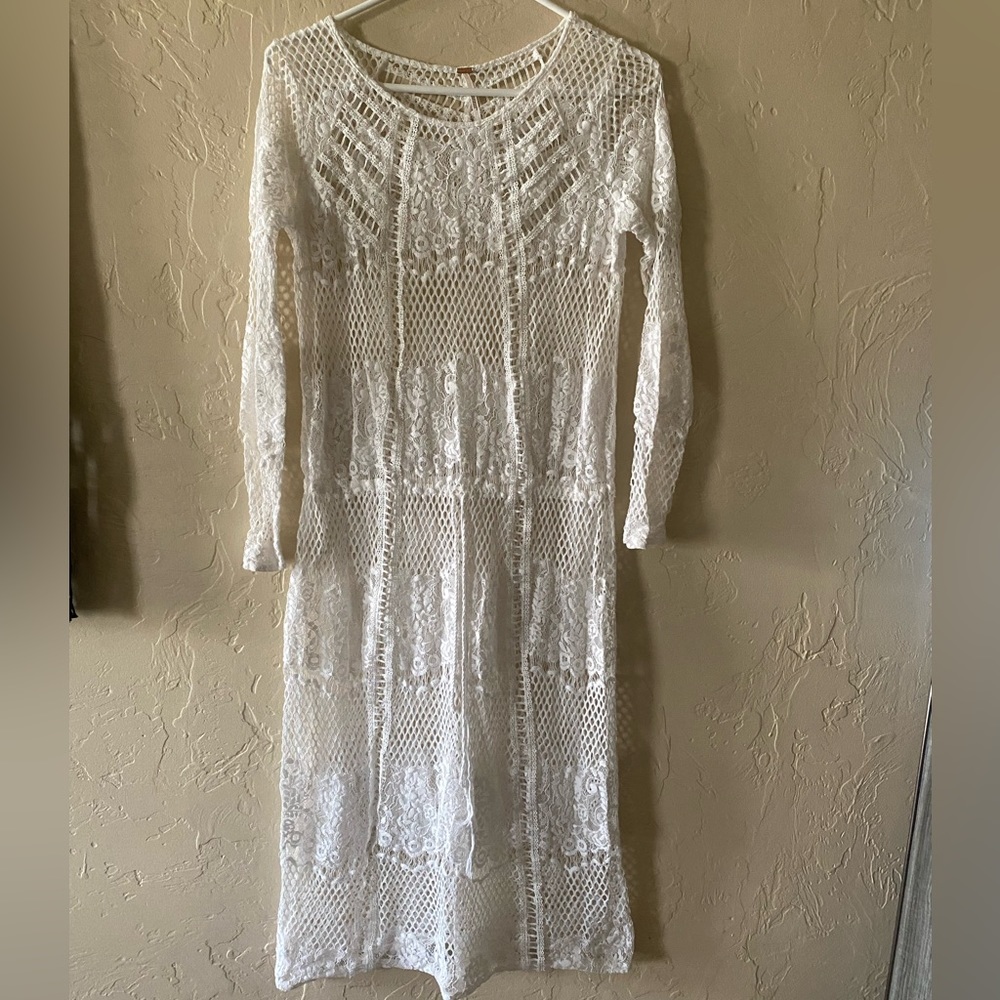 Free People Luna Lace Dress